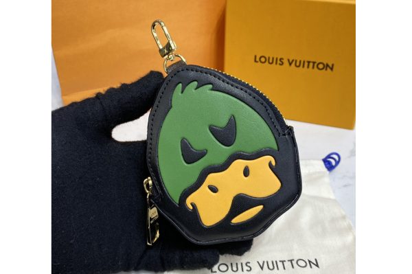 Replica Louis Vuitton M81077 LV Duck COIN CARD HOLDER