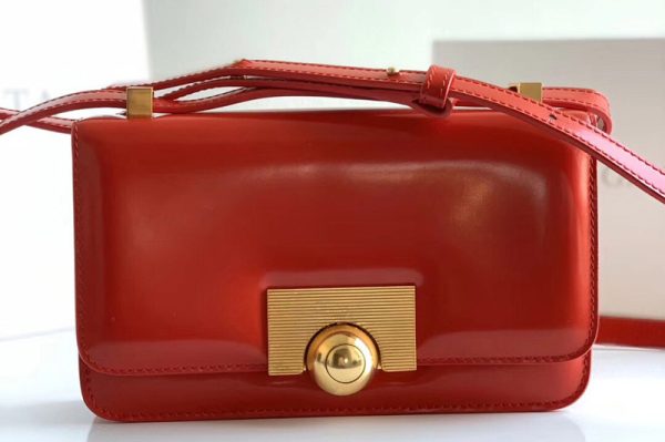 Replica Bottega Veneta 578009 BV classic Shoulder bag in Red Calf Leather