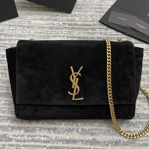 Replica Saint Laurent 553804 YSL KATE MEDIUM REVERSIBLE IN SUEDE AND SMOOTH LEATHER