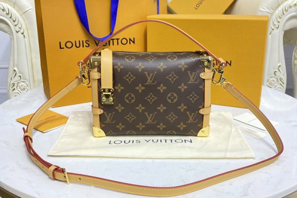 Replica Louis Vuitton M46358 LV Side Trunk PM Bag in Monogram Canvas