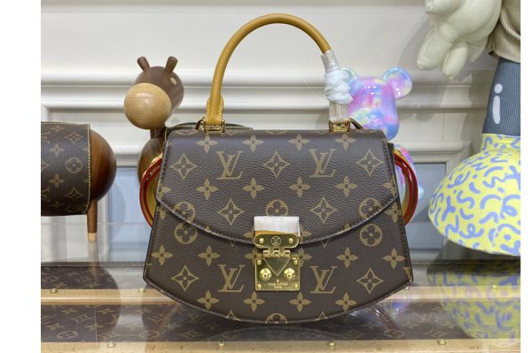 Replica Louis Vuitton M46548 LV Pochette Bag in Monogram coated canvas