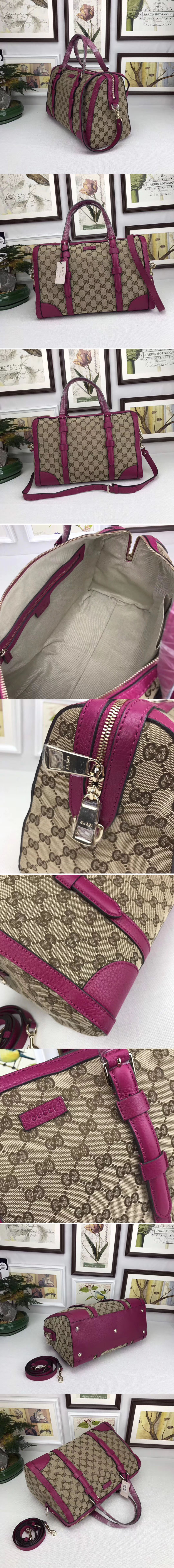 Replica Gucci 387600 GG classic top handle bags Rosy