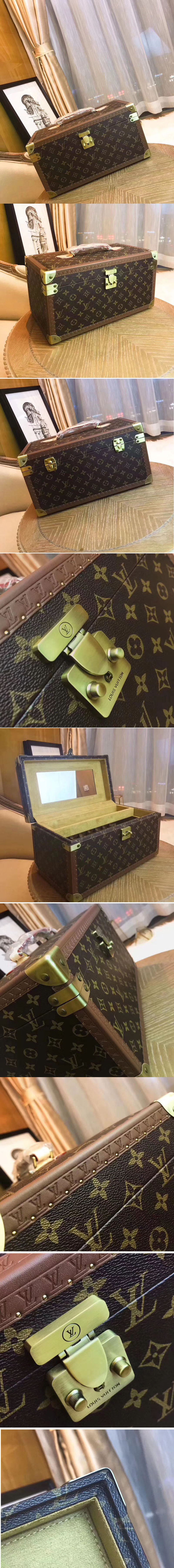 Replica Louis Vuitton M21221 Monogram Canvas Suitcase 40 