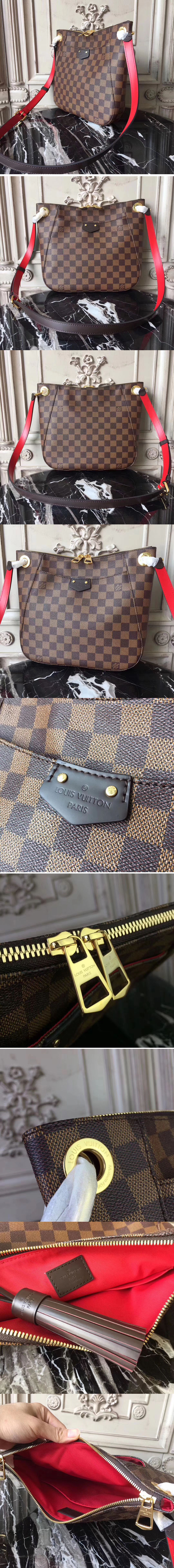 Replica Louis Vuitton South Bank Besace Damier Ebene N42230 Bags