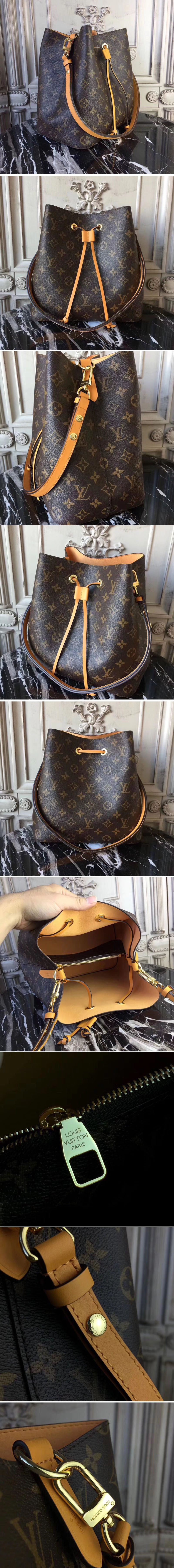 Replica Louis Vuitton M43430 Neonoe Monogram Canvas Bags