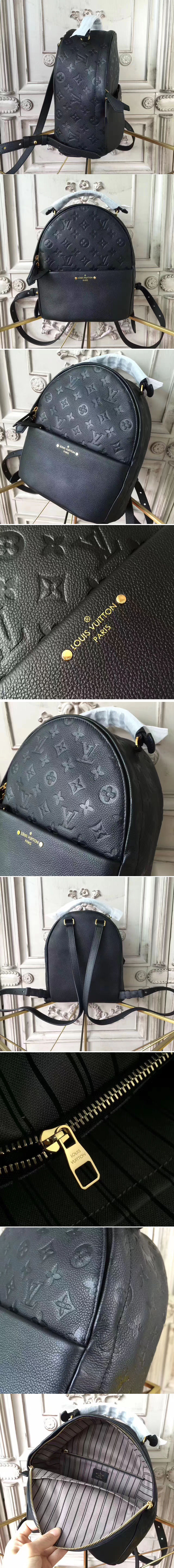 Replica Louis Vuitton M44016 Monogram Empreinte Sorbonne Backpack 