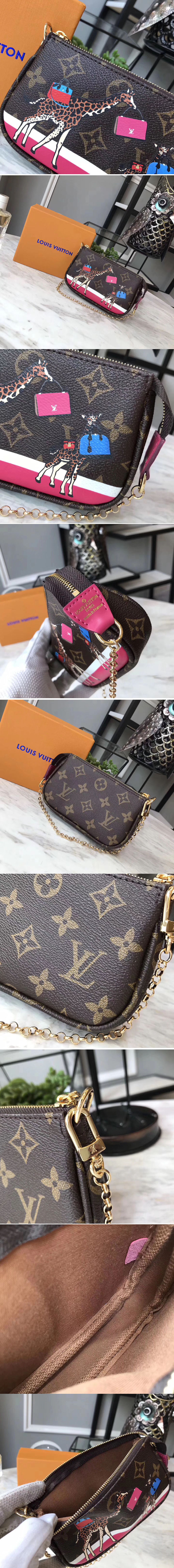 Replica Louis Vuitton M62087 mini pochette accessoires monogram Canvas 