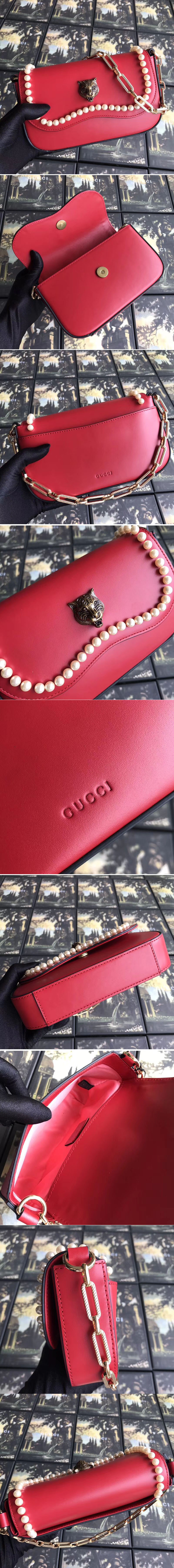 Replica Gucci Broadway Evening Bag Red 476804