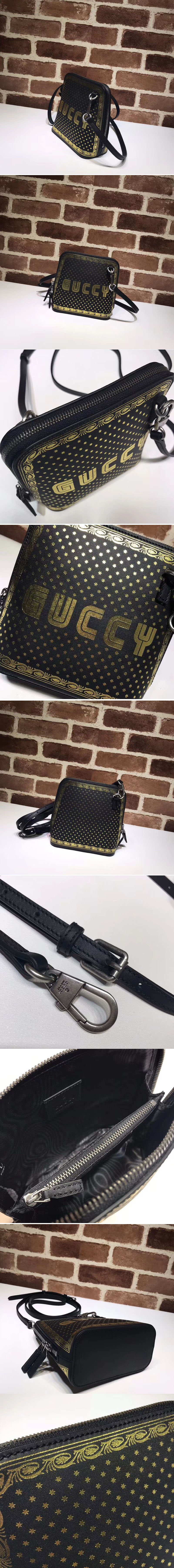 Replica Gucci 511189 Guccy Mini Shoulder Bags Black