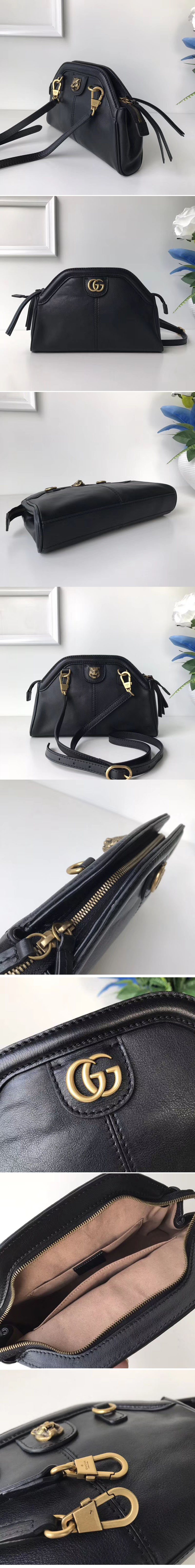 Replica Gucci 524620 RE BELLE small shoulder bags Black