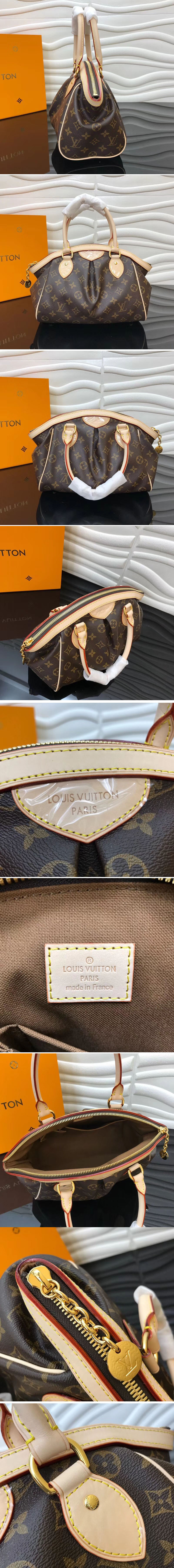 Replica Louis Vuitton M40143 LV Monogram Canvas Tivoli PM Bags