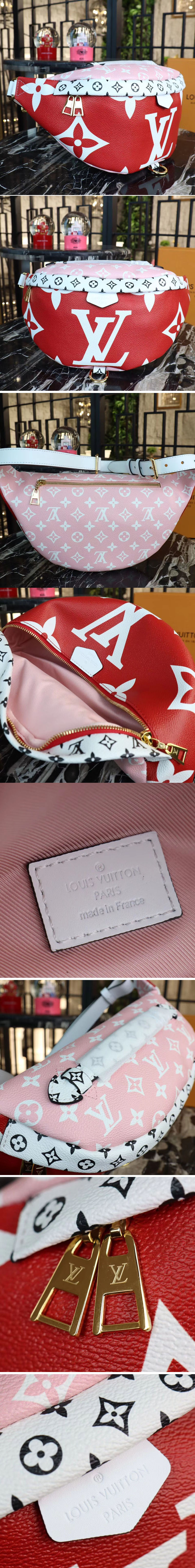 Replica Louis Vuitton M43644 LV Bumbag Monogram Canvas