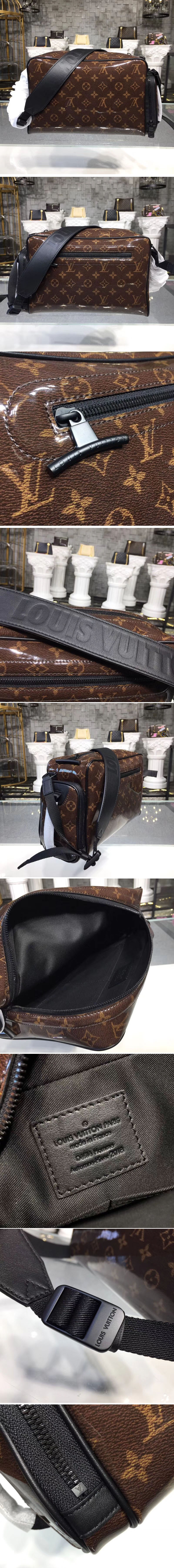 Replica Louis Vuitton M43884 LV Monogram Canvas Camera Bags Brown