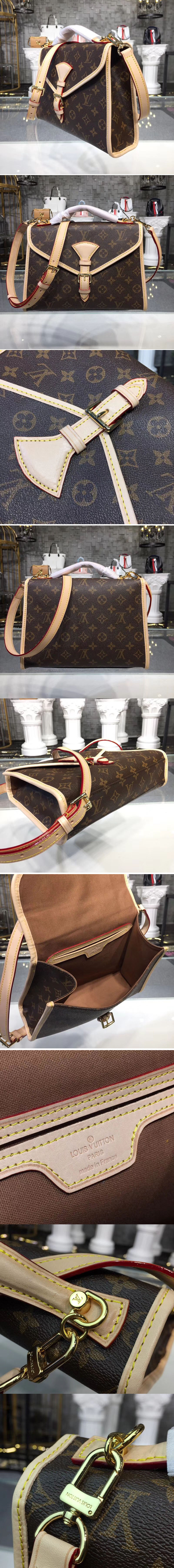 Replica Louis Vuitton M51122 LV Germain Bag Monogram Canvas 