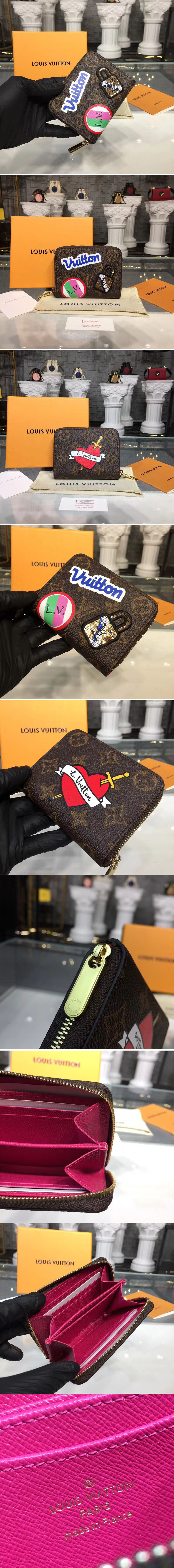 Replica Louis Vuitton M63391 LV Monogram Canvas Zippy Coin Purse