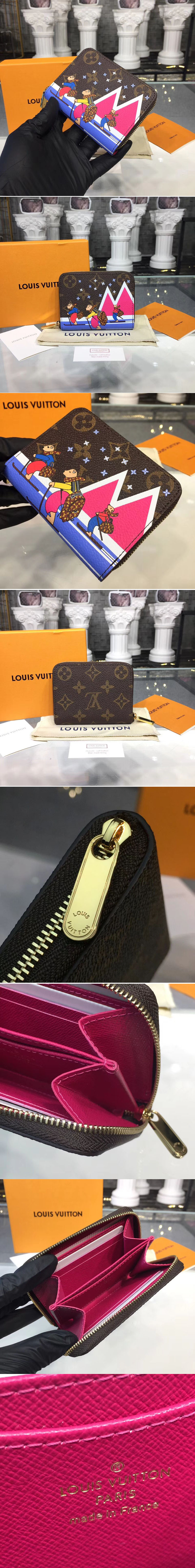 Replica Louis Vuitton M63831 LV Zippy Coin Purse Monogram Canvas