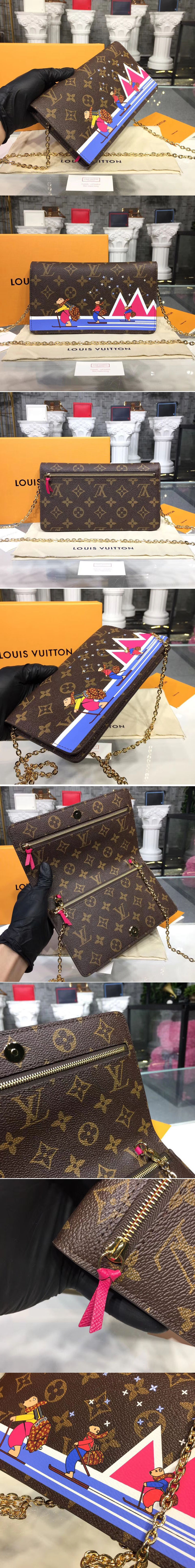 Replica Louis Vuitton M63857 LV Monogram Canvas Pochette Weekend Bags