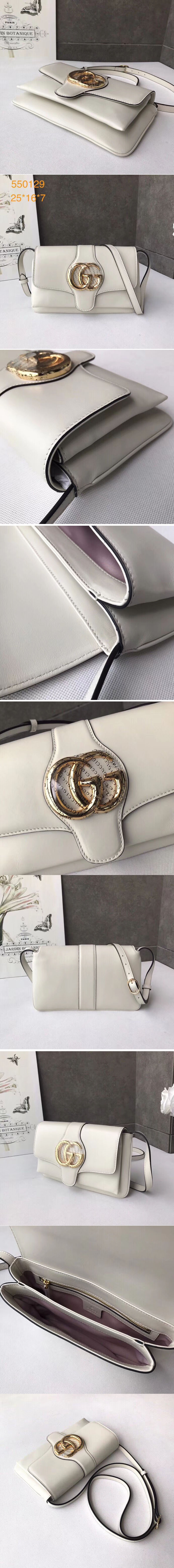 Replica Gucci 550129 Arli Small Shoulder Bags White