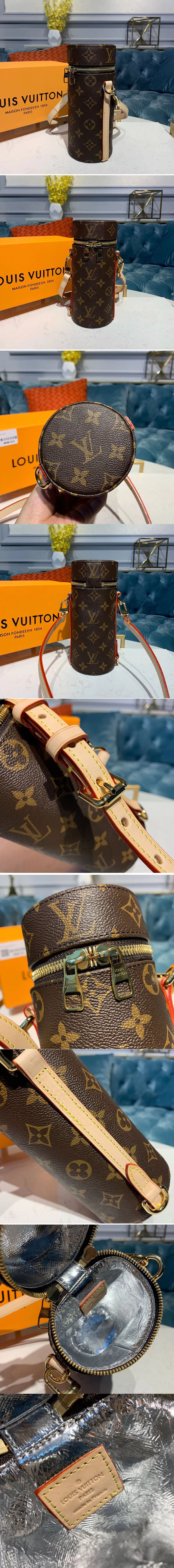 Replica Louis Vuitton GI0398 LV bottle holder Monogram Canvas