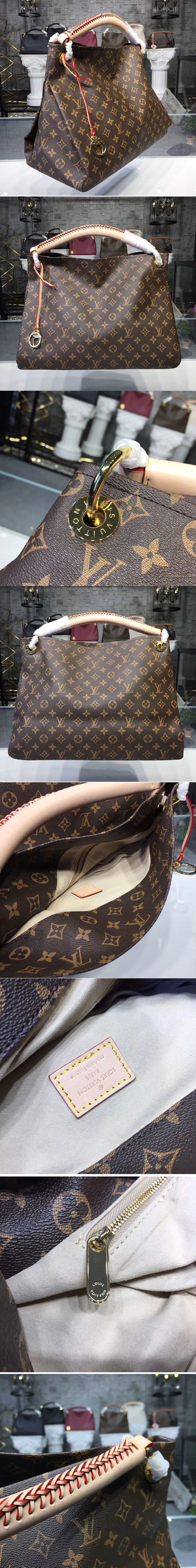 Replica Louis Vuitton M40249 LV Artsy MM Bags Monogram Canvas