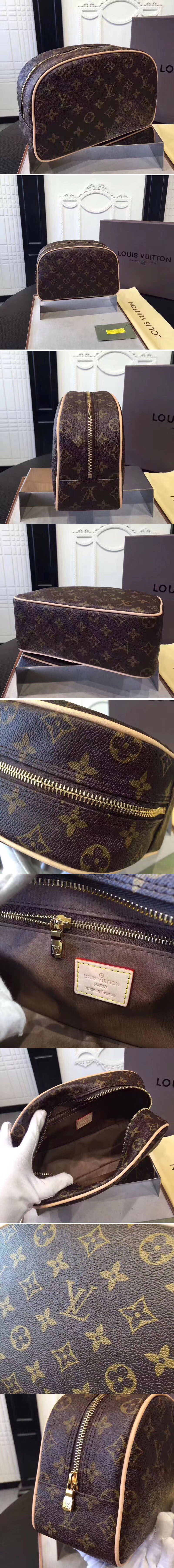 Replica Louis Vuitton M47527 Toiletry Bag 25 Monogram Canvas