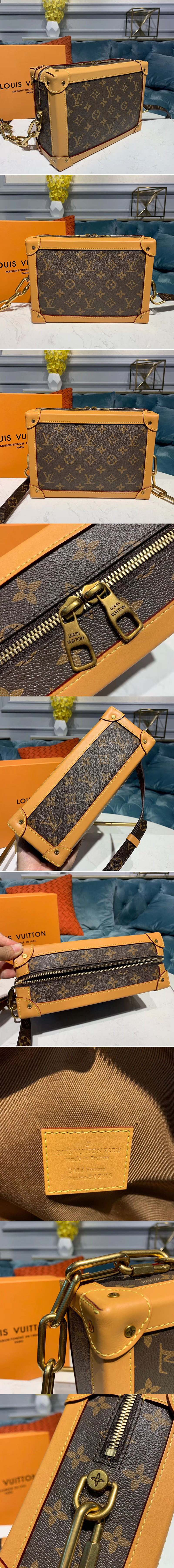 Replica Louis Vuitton M44660 LV Soft Trunk Bags Monogram Canvas