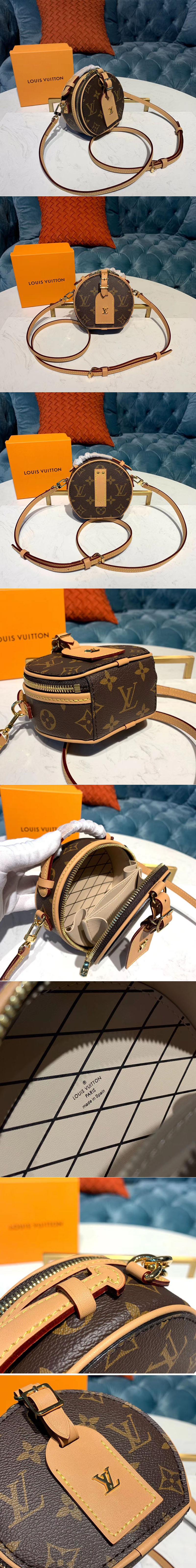 Replica Louis Vuitton M44699 LV Mini Boite Chapeau handbag Monogram Canvas