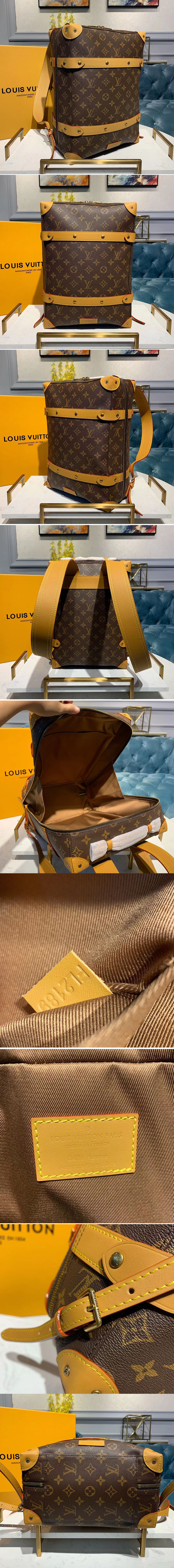 Replica Louis Vuitton M44752 LV Soft Trunk Backpack pm Bags Monogram Canvas