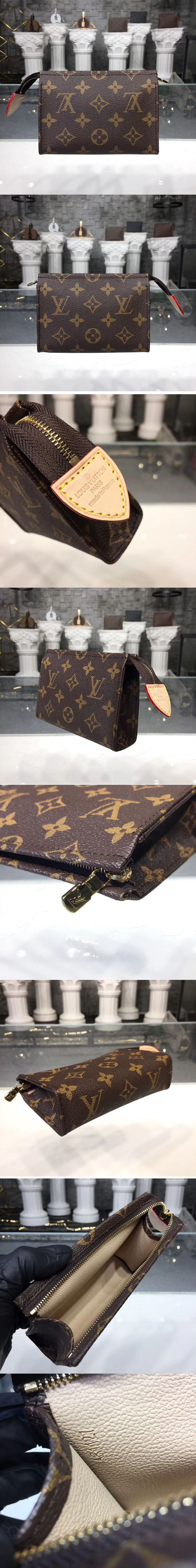 Replica Louis Vuitton M47546 Monogram Canvas Toiletry Pouch 15