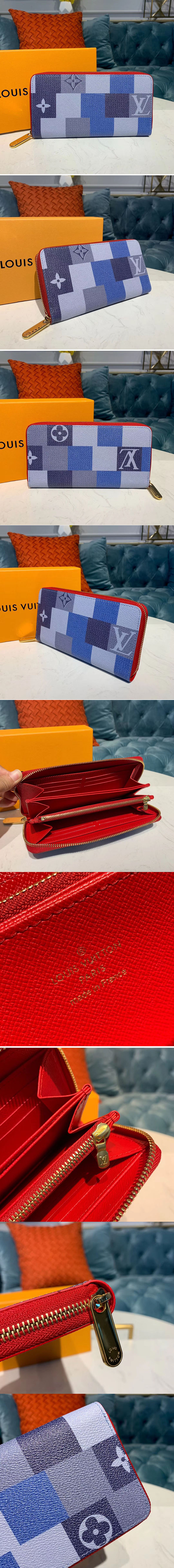 Replica Louis Vuitton M60017 LV Zippy Wallet