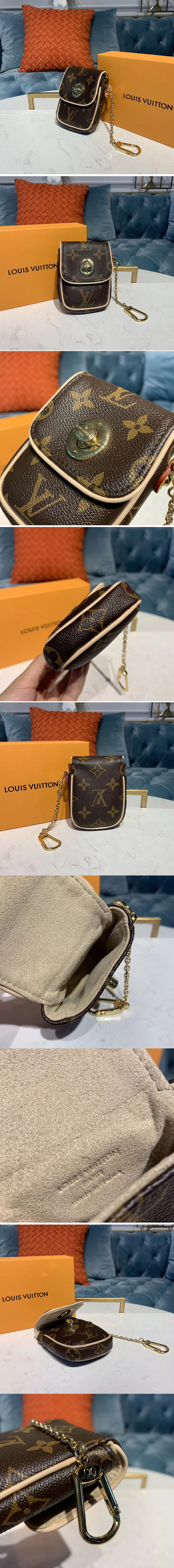 Replica Louis Vuitton Monogram Canvas Pochette Tulum Pouch