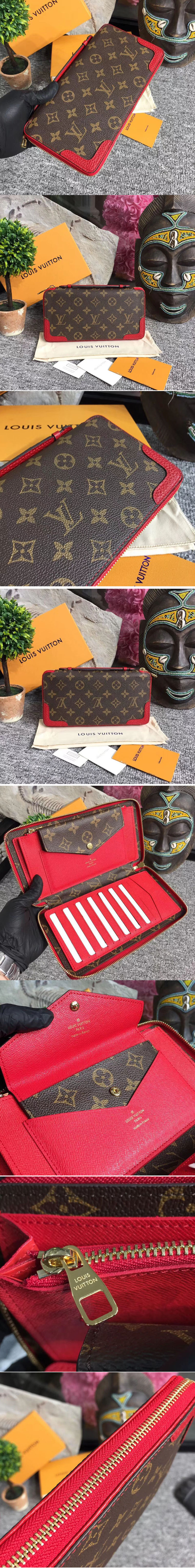 Replica Louis Vuitton Monogram Canvas Daily Organise Red M60699