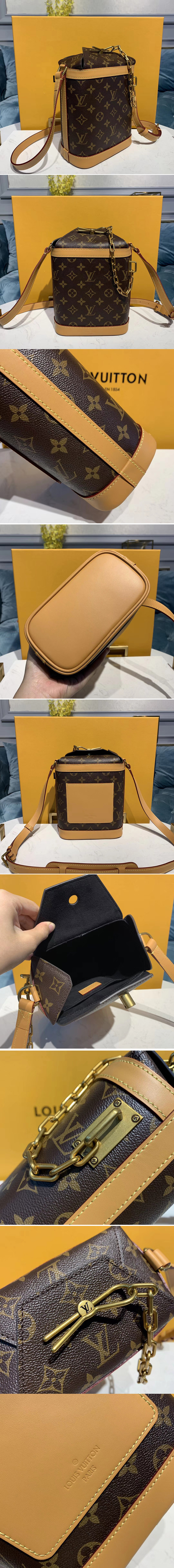 Replica Louis Vuitton M61111 LV Bucket Bag Monogram Canvas