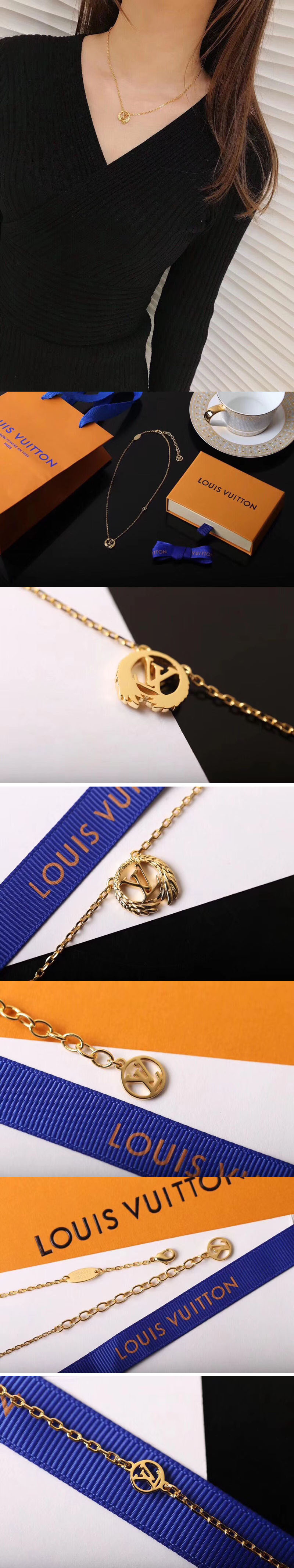 Replica Louis Vuitton M64291 LV Angel Necklace