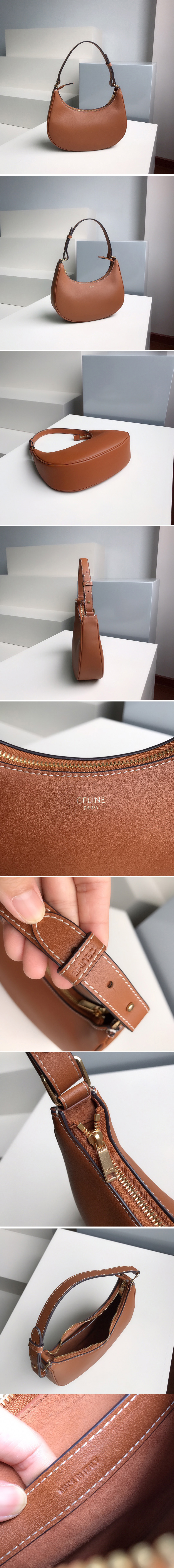 Replica Celine 193953 Ava Bag in Vintage Tan smooth calfskin