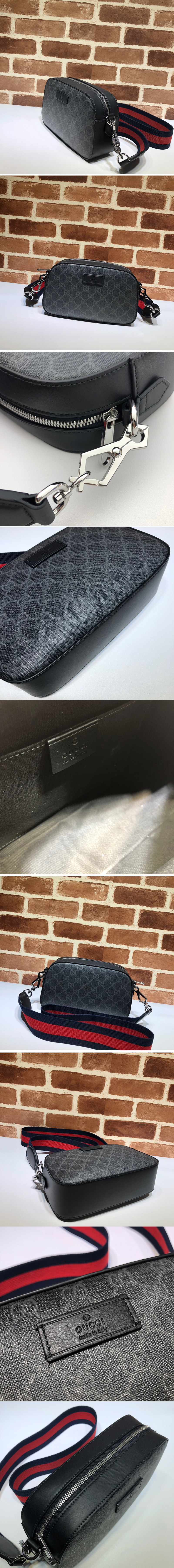 Replica Gucci 574886 GG Supreme Messenger Bag in GG Supreme Canvas