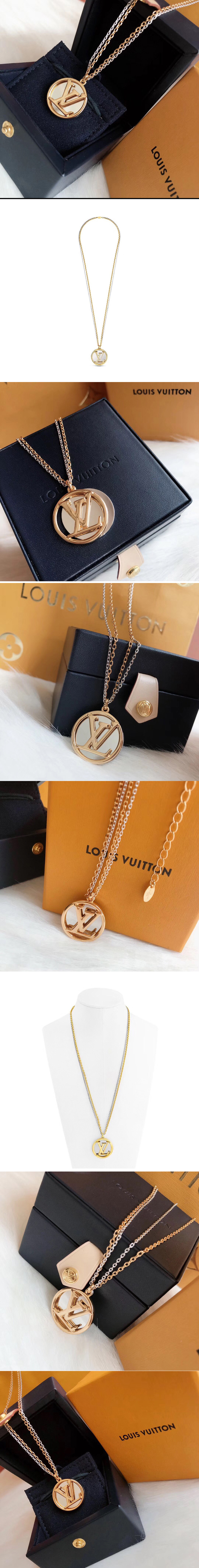 Replica Louis Vuitton M64281 LV Louise Long Necklace