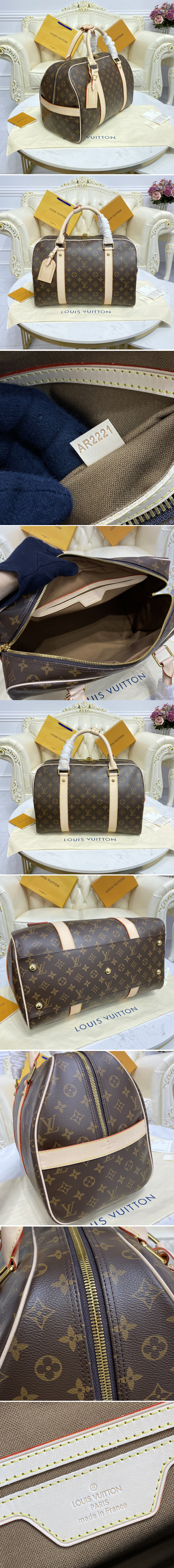 Replica Louis Vuitton M40074 LV Carryall Bag in Monogram canvas