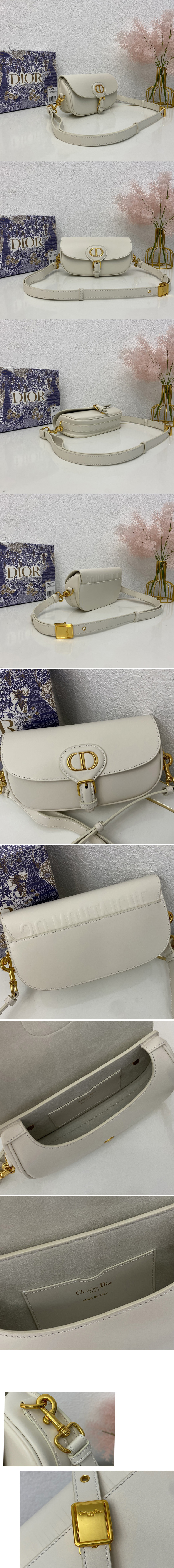 Replica Christian Dior M9327 Dior Bobby East-West bag in Latte Box Calfskin