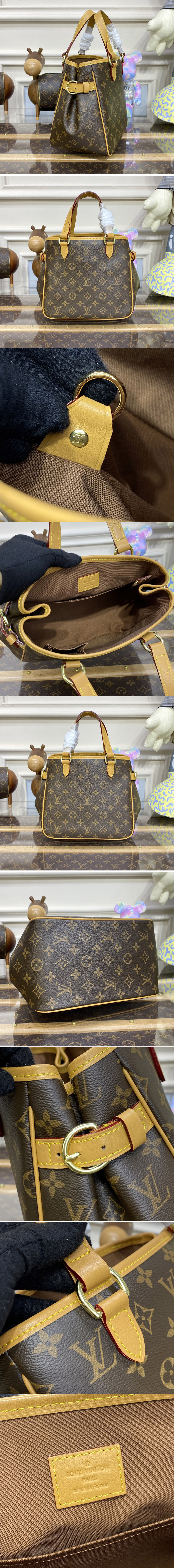 Replica Louis Vuitton M51156 LV Batignolles Tote Bag in Monogram Canvas