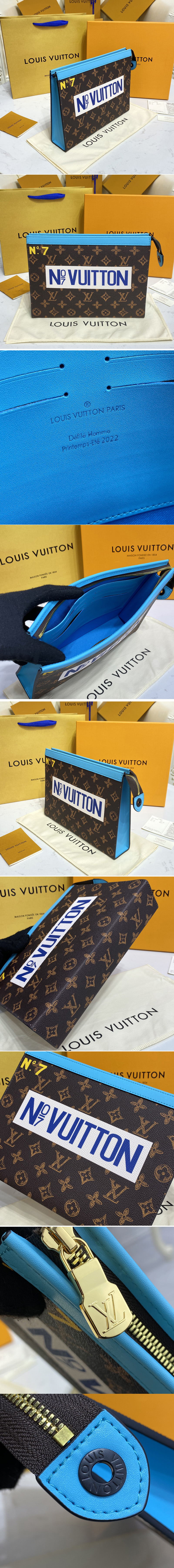 Replica Louis Vuitton M81204 LV Pochette Voyage Bag in Monogram canvas