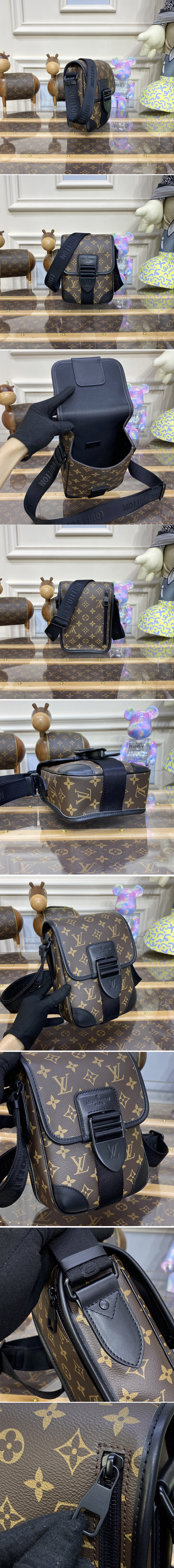 Replica Louis Vuitton M46442 LV Archy Messenger PM bag in Monogram Canvas