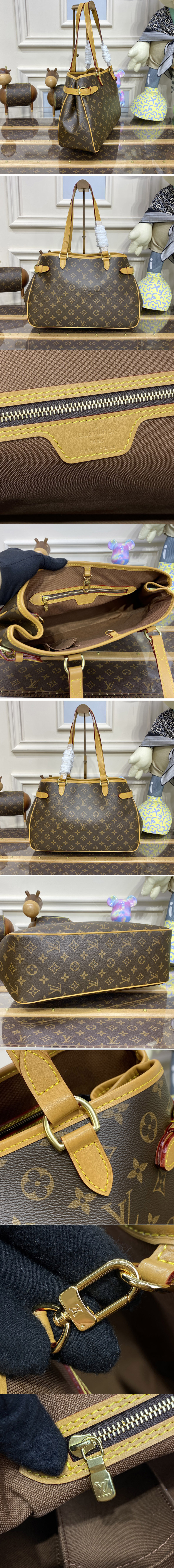 Replica Louis Vuitton M51153 LV Batignolles Horizontal Tote Bag in Monogram Canvas