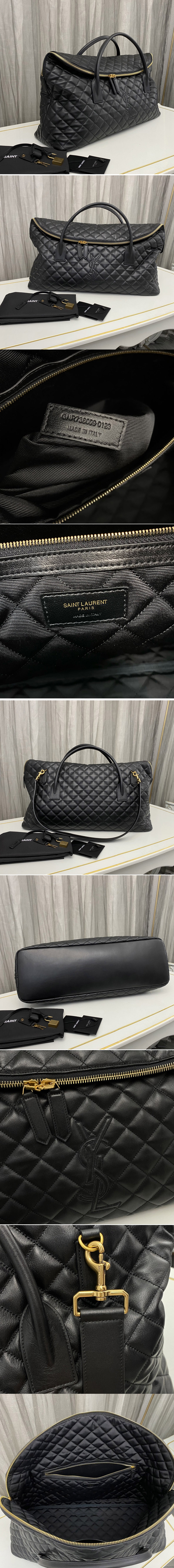 Replica Saint Laurent 736009 ES GIANT TRAVEL BAG IN QUILTED LEATHER