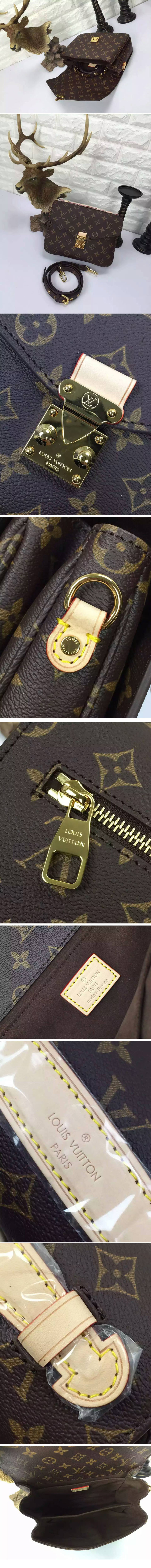 Replica Louis Vuitton M40780 Pochette Metis Monogram Canvas Bags