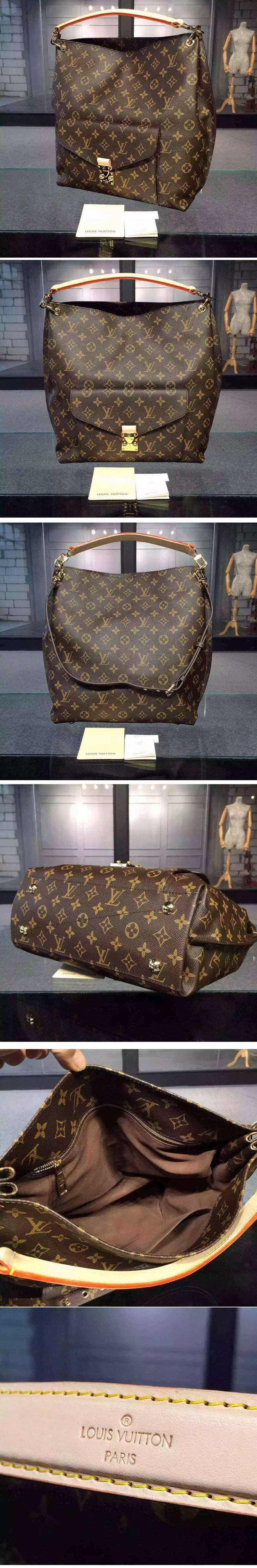 Replica Louis Vuitton M40781 Monogram Canvas  Metis Bags