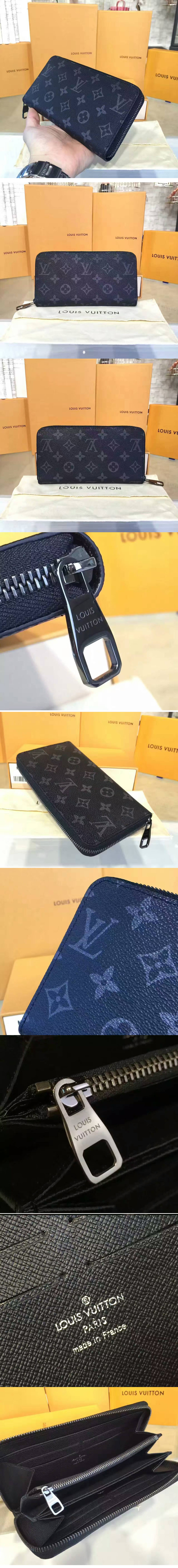 Replica Louis Vuitton Monogram Eclipse Canvas M60017 Wallets