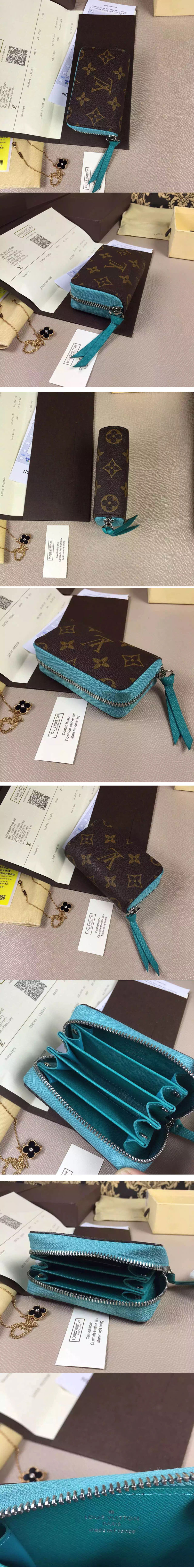 Replica Louis Vuitton M60910 Zippy Multicartes Monogram Canvas