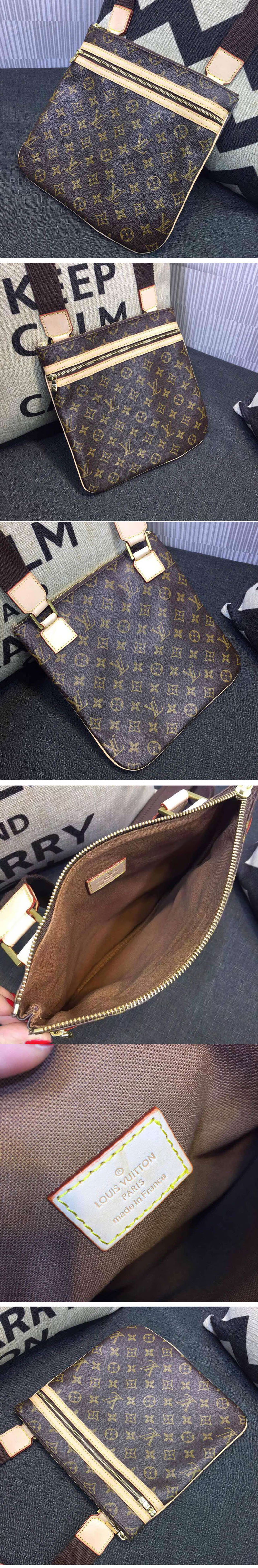 Replica Louis Vuitton M40044 Pochette Bosphore Monogram Canvas Bags