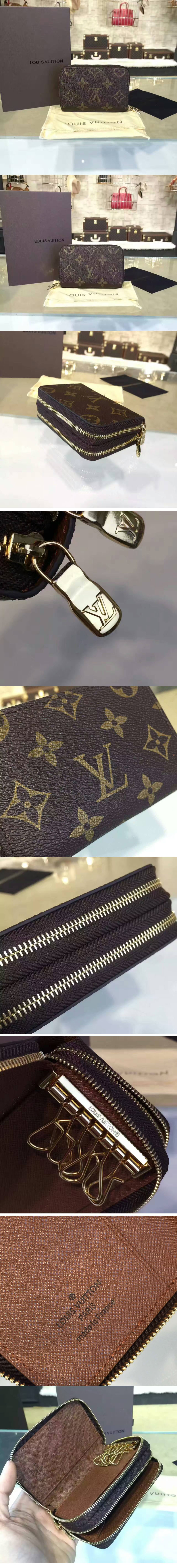 Replica Louis Vuitton M58106 Key Change Holder Monogram Canvas 